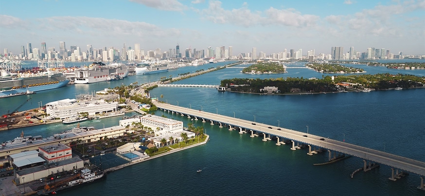 City landscape in Florida